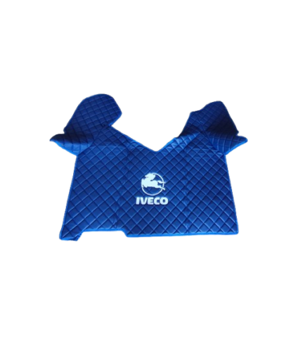 Jogo De Tapetes Eco Pele Iveco S-Way 2013+ Automático Azul