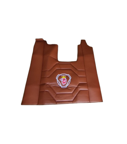 Jogo De Tapetes Eco Pele Scania R 2018 Castanho